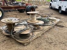 Miscellaneous Wire, and Concrete Pad