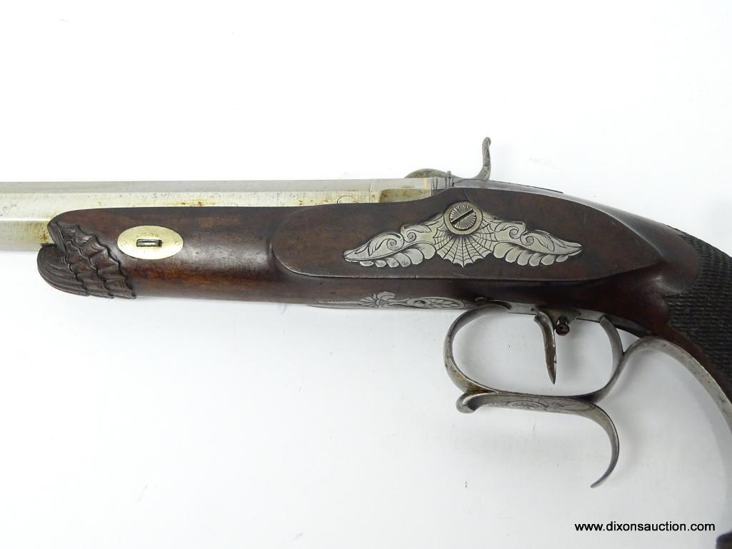 (SC) CASED PAIR OF FRENCH .50 CAL. DUELING PISTOLS BY F.P. PERIN LEPAGE CIRCA 1835. COMPLETE WITH