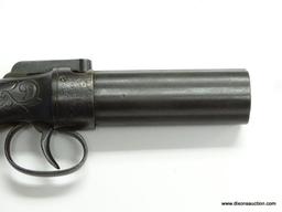(SC) .32 CAL. 6 SHOT PEPPERBOX. ALLEN'S PATENT 1845. 7.5" LONG. MARKED ALLEN & THURBER, WORCHESTER,