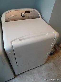 (LAUNDRY RM) DRYER; WHIRLPOOL CABRIO PLATINUM DRYER, ECO MONITOR AND SENSOR DRYING- MODEL NUMBER-
