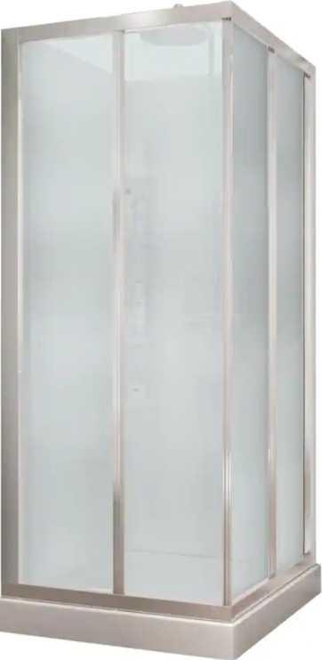 MAAX Mediterranean III 32 in. L x 32 in. W x 70 in. H Corner Shower Stall/Kit in White, Retail Price