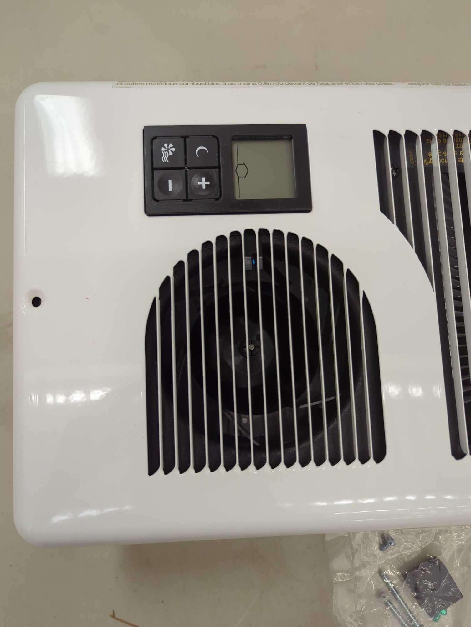 Cadet 240/208/120-volt 1,600/1,500/1,000-watt Energy Plus In-wall Fan-forced Electric Heater in