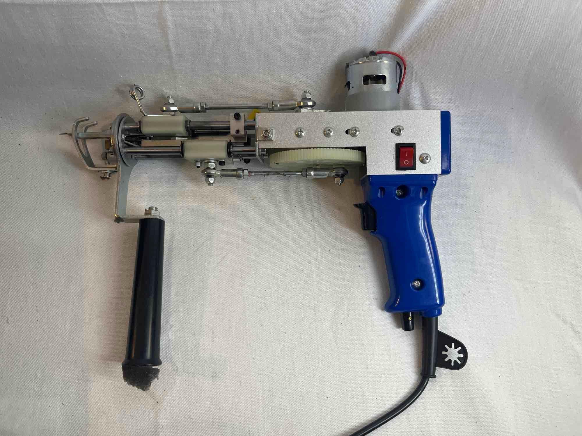 Electric Carpet Tufting Hand Gun with Carrying Case
