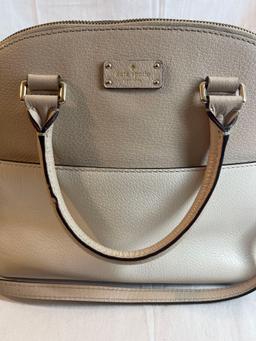 Kate Spade two tone leather handbag