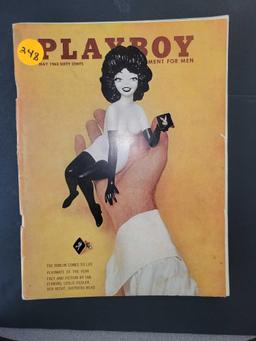 ADULTS ONLY! VINTAGE Playboy Mag. May 1963 $1 STS
