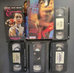 ADULTS ONLY Vintage Exotic VHS Tapes $1 STS