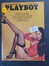 ADULTS ONLY! Vintage Playboy March 1974 $1 STS