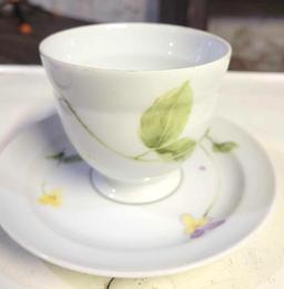 Mikasa Fine Porcelain Cups and Saucers $2 STS