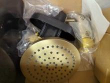 Glacier Bay Dorind Single-Handle 1-Spray Tub and Shower Faucet 1.8 GPM in Matte Gold (Valve