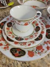 Partial Set of Liling Fine China $3 STS