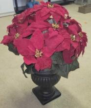 Poinsettia Flowers and Vase $3 STS