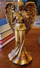 Gold Angel Figurine $3 STS