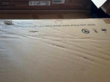 King Platform Bed Frame - Foldable legs and No Box Spring Needed * New in Box Retails at $150