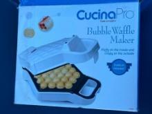 Cucina Pro- Bubble Waffle Maker - ( Unclaimed Freight, Overstock, Return Merchandise)