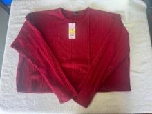 Womens XL Long Sleeve Top- Retial $18- *NEW
