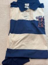 Womans Rugby Style Top- XL- Retail $19