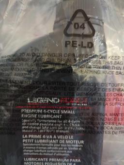Legend Force 20.3 FL Oz SAE 10W30 4 Cycle Small Engine Oil, Appears to be New in Factory Sealed