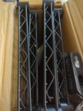 HDX 4-Tier Steel Wire Shelving Unit in Black (36 in. W x 54 in. H x 14 in. D), Appears to be New in
