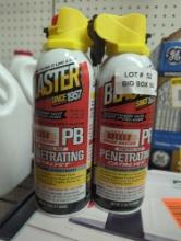 Lot of 2 Cans of Blaster 11 oz. PB Penetrating Oil, Retail Price $7/Each, Appears to be New, What