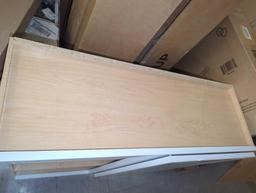 Hampton Bay (Damaged) Avondale Assembled Plywood Shaker Wall Kitchen Cabinet in Alpine White,