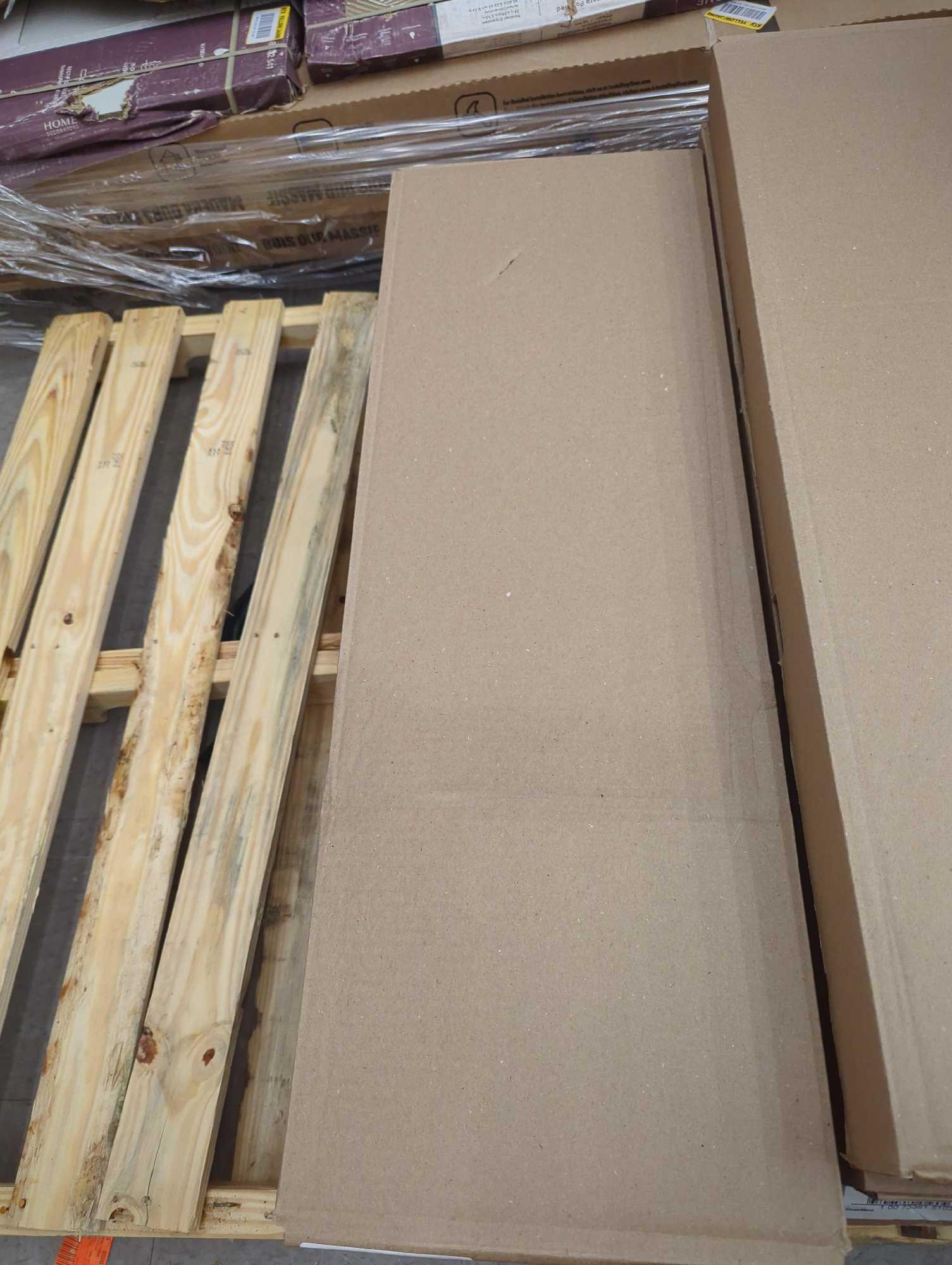 Box Lot of 4 ClosetMaid Superslide 36"W x 12"D White Wire Closet Shelf Kit Model Number: 5103100,