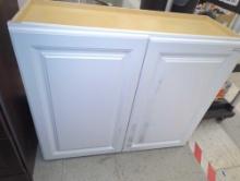 Hampton Bay Hampton Assembled Shaker Wall Kitchen Cabinet in Polar White, Approximate Dimensions -