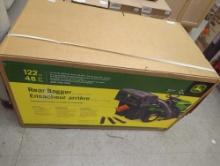 (Lawn Mower Not Included) John Deere 48 in. Twin Bagger for 100 Series Tractors, Appears to be New
