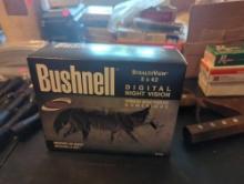 (BR3) BUSHNELL STEALTH VIEW 5X42 DIGITAL NIGHT VISION MONOCULAR SCOPE, MODEL 26-0542, BOX WAS