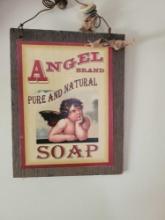 Vintage Pair of Angel Pictures $1 STS