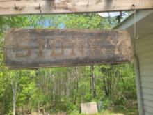 Rustic Wood Sign $2 STS