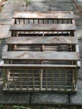 Wooden Chicken Crate $1 STS