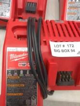(No Battery) Milwaukee M18 18-Volt Lithium-Ion XC Charger, Appears to be Used Out of the Package