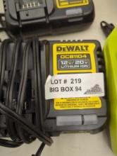 (No Battery) DEWALT 4 Amp Battery Charger, Appears to be New Out of the Package Retail Price Value