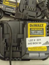 (No Battery) DEWALT 4 Amp Battery Charger, Appears to be New Out of the Package Retail Price Value