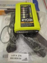 ( No Battery) Lot of 2 of RYOBI GEN2 Lithium-ion 40 Volt 40v Slim Line Compact Battery Charger