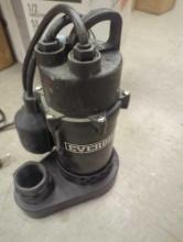 Everbilt 1/2 HP Aluminum Sump Pump Tether Switch, Appears to be Used, retail price value $166, What