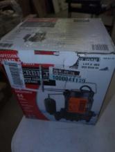 Everbilt 1/3 HP Cast Iron Sump Pump, Retail Price $187, Appears to be Used, What You See in the
