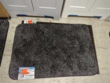 Lot of 2 Assorted Styles of TrafficMaster Door Mats To Include, TrafficMaster Diamond Gem 24 in. x
