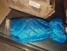 Lot of 2 Items Including Grease Monkey Mitt with Ice Scraper in Blue and Suncast Arched Ice Scraper,