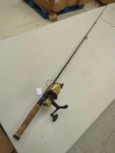 Mitchell copperhead 6' fishing rod, Medium action. Line 6-10 lb Lure 1/8-3/4 Comes as it's shown in
