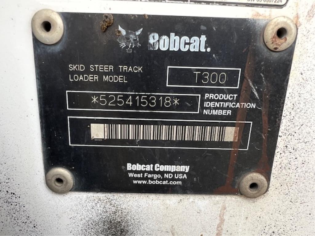 Bobcat T300 Tracked Skid Steer