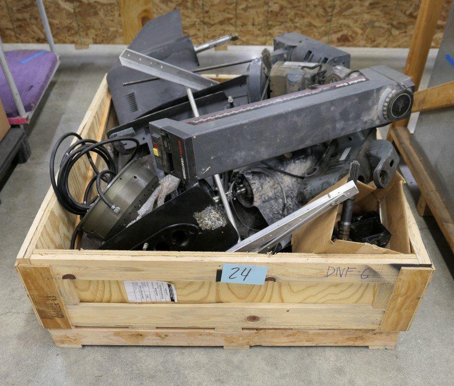 Misc. Boat Parts, Tools, & Scrap Metal, 1 Crate