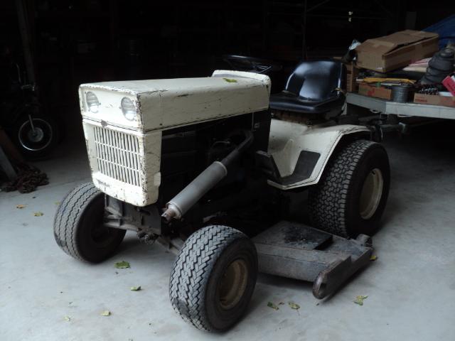 Bolens 18-hp garden tractor, 54" deck