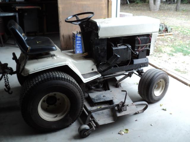 Bolens 18-hp garden tractor, 54" deck