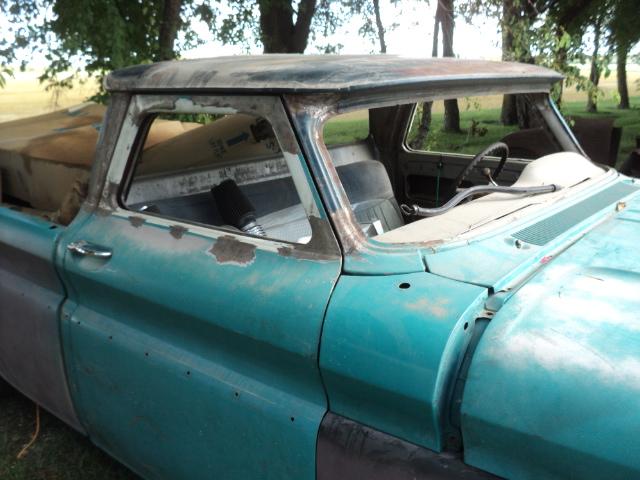 1965 GMC short box pickup restoration project