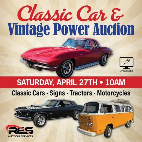 Spring Classic Car & Vintage Power Consignment