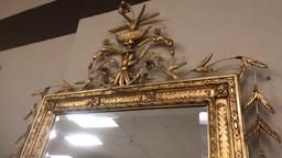 Ornate Gilded Mirror.