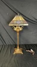 MOSAIC SHADE & SWAN DESK LAMP