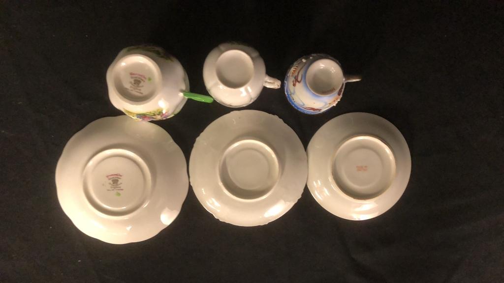 TEACUP COLLECTION: BLUE CHINA, ROYAL ALBERT & MORE
