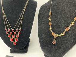 2) NECKLACE & EARRING SETS